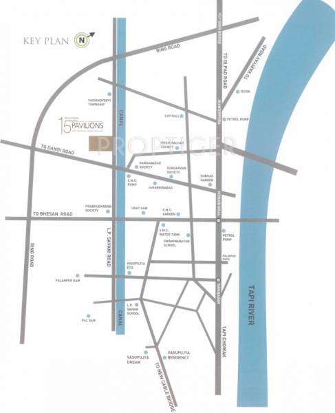 Images for Location Plan of Vasupujya 15 Pavilions