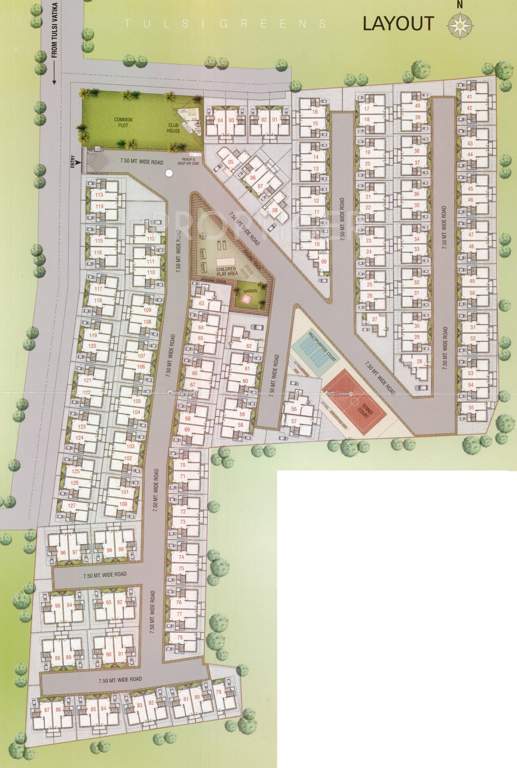 tulsi greens Images for Layout Plan of Tulsi Greens