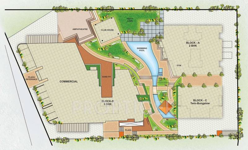 Images for Site Plan of Jineshwar The Wave