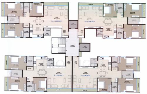 Images for Cluster Plan of Siddhi Venessa