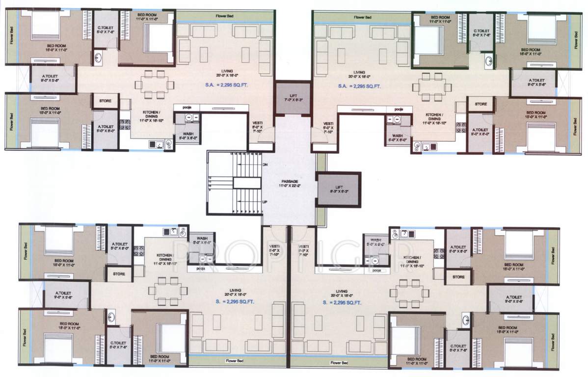 Images for Cluster Plan of Siddhi Venessa