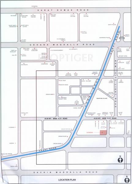 Images for Location Plan of Siddhi Venessa
