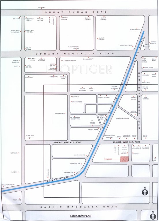 Images for Location Plan of Siddhi Venessa