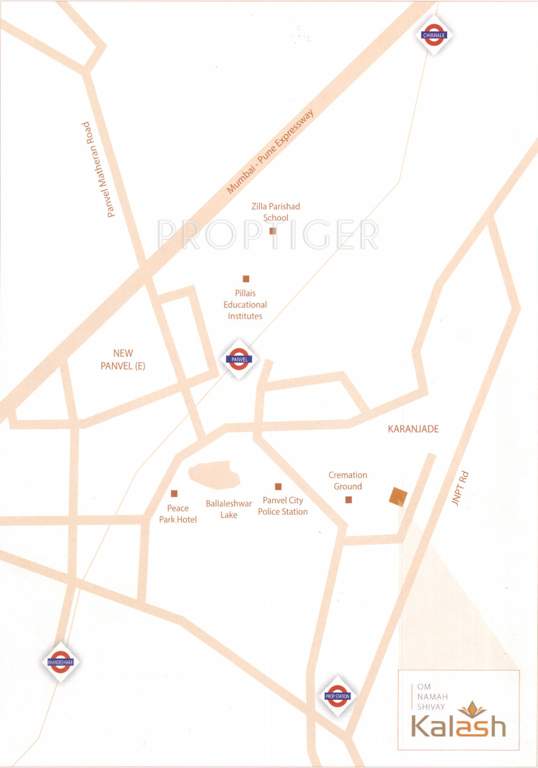  om namah shivay kalash Images for Location Plan of Satpanth Om Namah Shivay Kalash