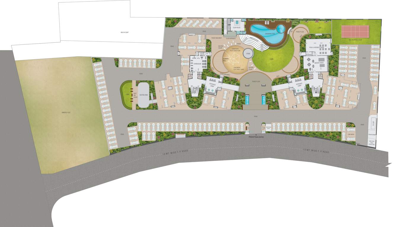  luxuria Images for Layout Plan of KP Luxuria