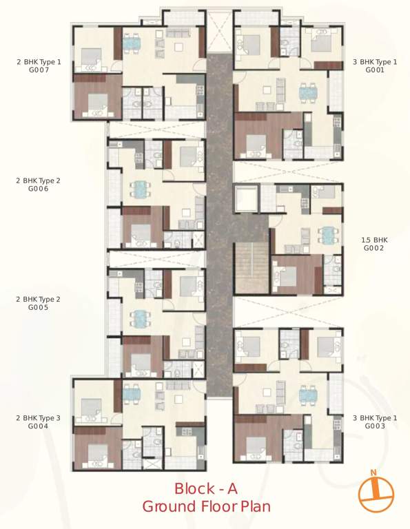  casa estrella Images for Cluster Plan of Sarada Casa Estrella