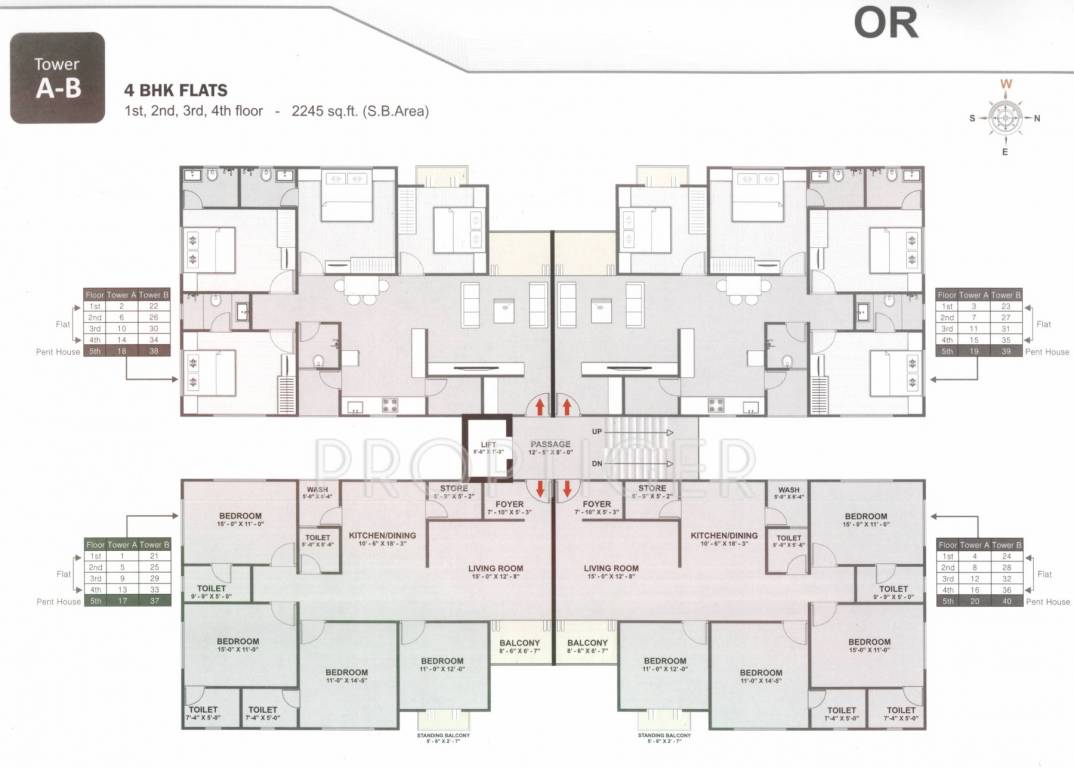 Images for Cluster Plan of Aarya Goverdhan Residency