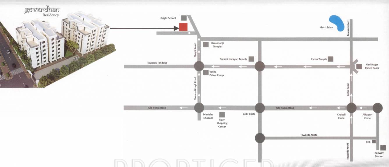 Images for Location Plan of Aarya Goverdhan Residency