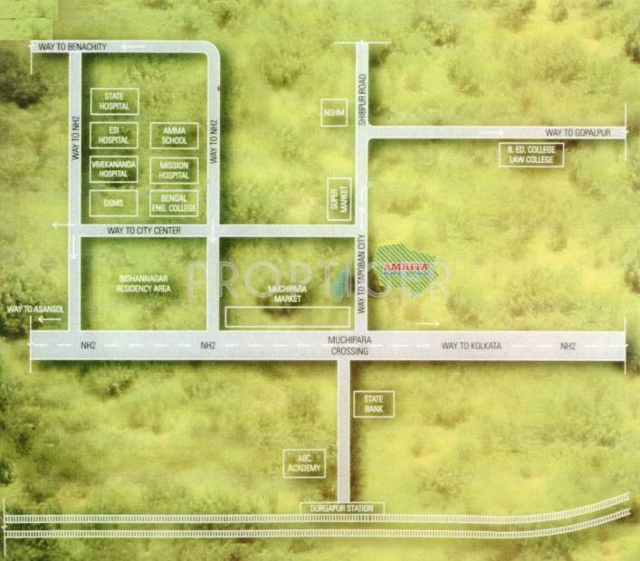 Images for Location Plan of Amrita Green View Housing Amrita Housing