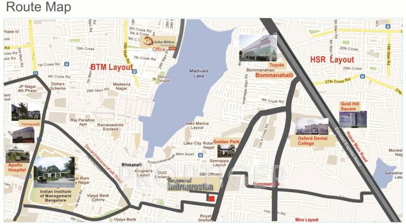 Images for Location Plan of Griha Mithra Imperial Indraprastha