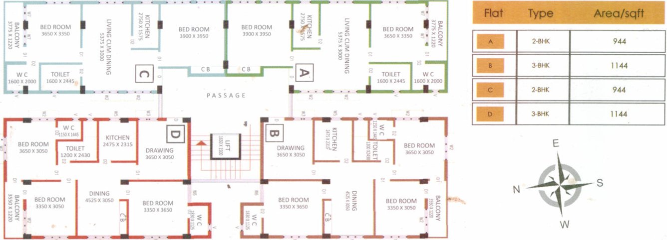 Images for Cluster Plan of Unique Ashiyana Society 1