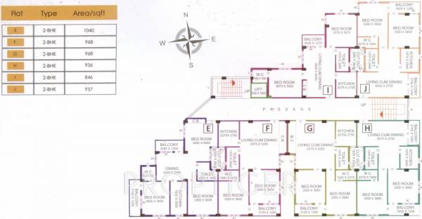 Images for Cluster Plan of Unique Ashiyana Society 1
