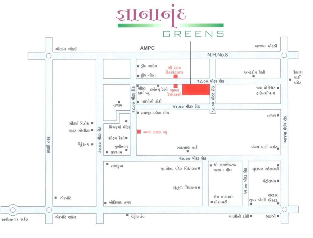 gyananand green Images for Location Plan of Sakar Gyananand Green