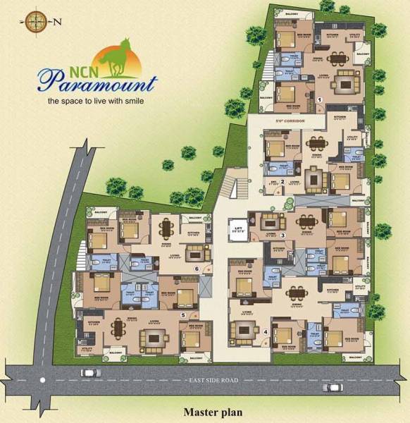 Images for Cluster Plan of Divya Ncn Paramount