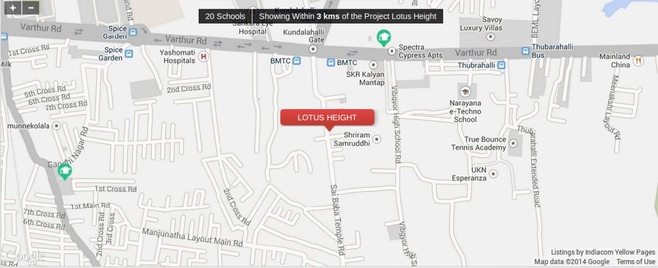 milgaya your home sarathi lotus heights Location Plan