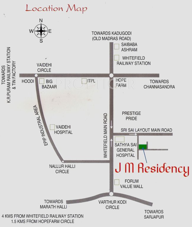 Images for Location Plan of SLV J M Residency
