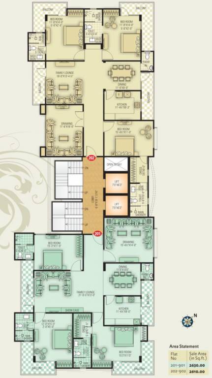 Images for Cluster Plan of SDC Oasis