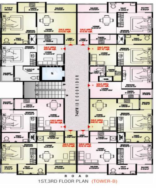 Images for Cluster Plan of Amit Ria Empire Images for Cluster Plan of Amit Ria Empire