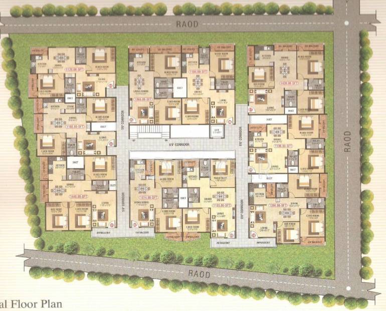 Images for Cluster Plan of Divya M N Guru Gokulam