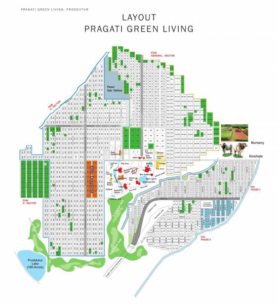 Images for Layout Plan of Pragati Resorts Green Meadows