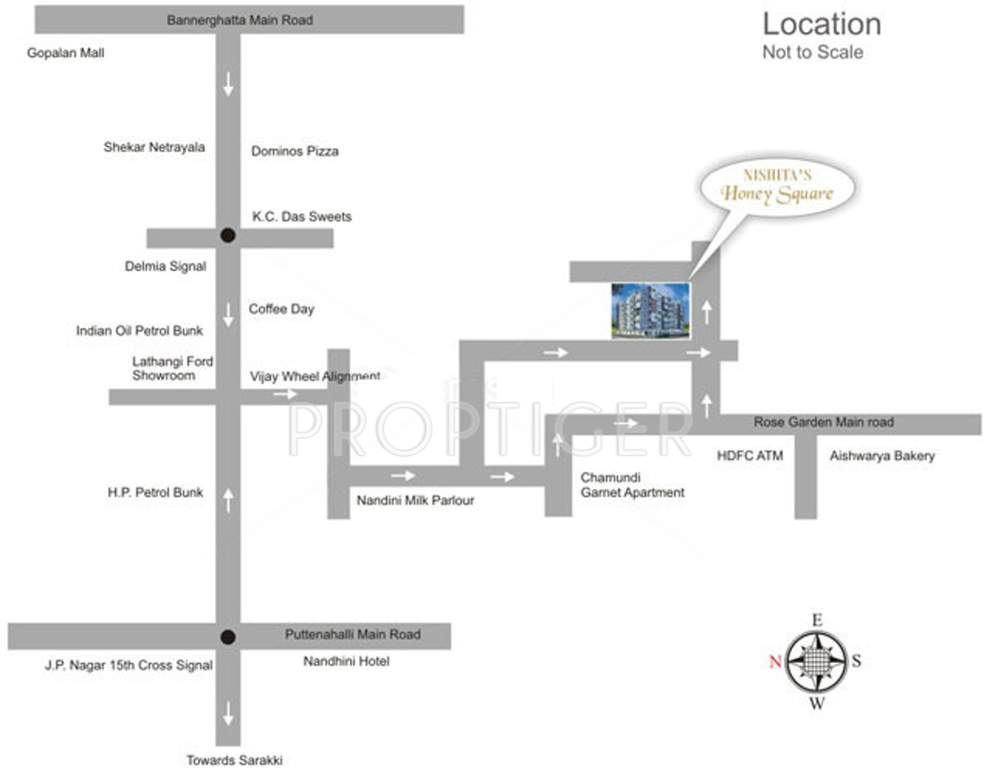 Images for Location Plan of Nishitas Honey Square
