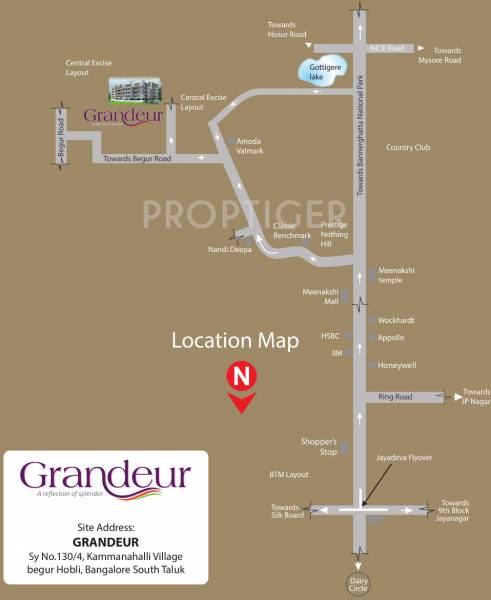 Images for Location Plan of Brahma Grandeur