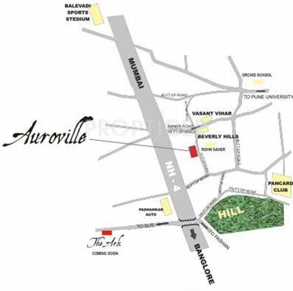  auroville Location Plan