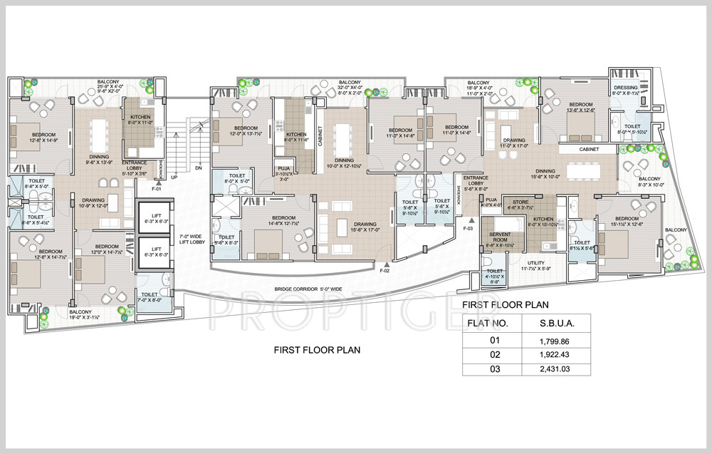 Images for Cluster Plan of Unique Builder Boulevard