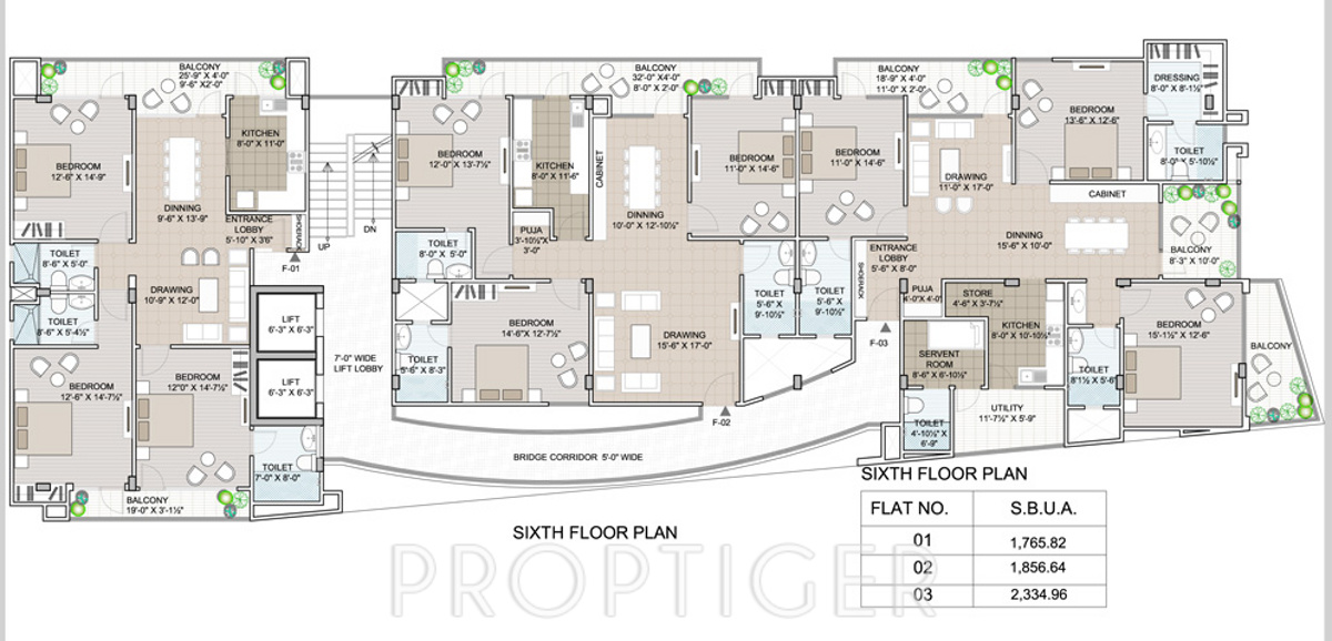 Images for Cluster Plan of Unique Builder Boulevard