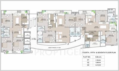 Images for Cluster Plan of Unique Builder Boulevard
