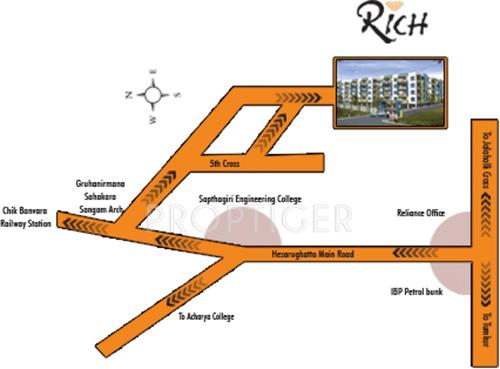 Images for Location Plan of Mahaveer Rich rich Images for Location Plan of Mahaveer Rich