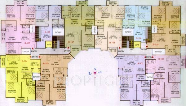 Images for Cluster Plan of Oasis Oasis Vijaya Images for Cluster Plan of Oasis Oasis Vijaya