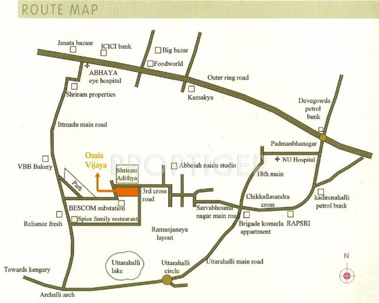 Images for Location Plan of Oasis Oasis Vijaya