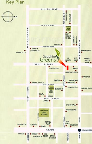 Images for Location Plan of Sangani Sapphire Greens