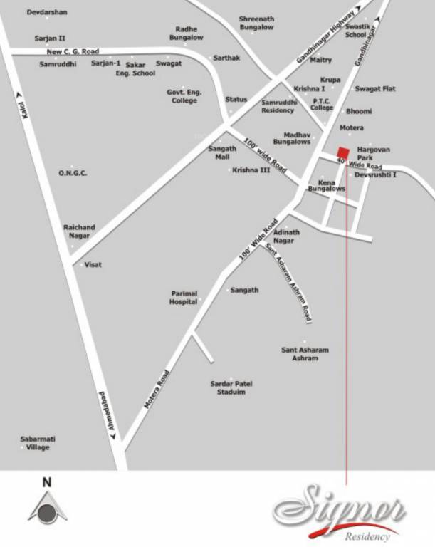 Images for Location Plan of Sangani Signer Residency