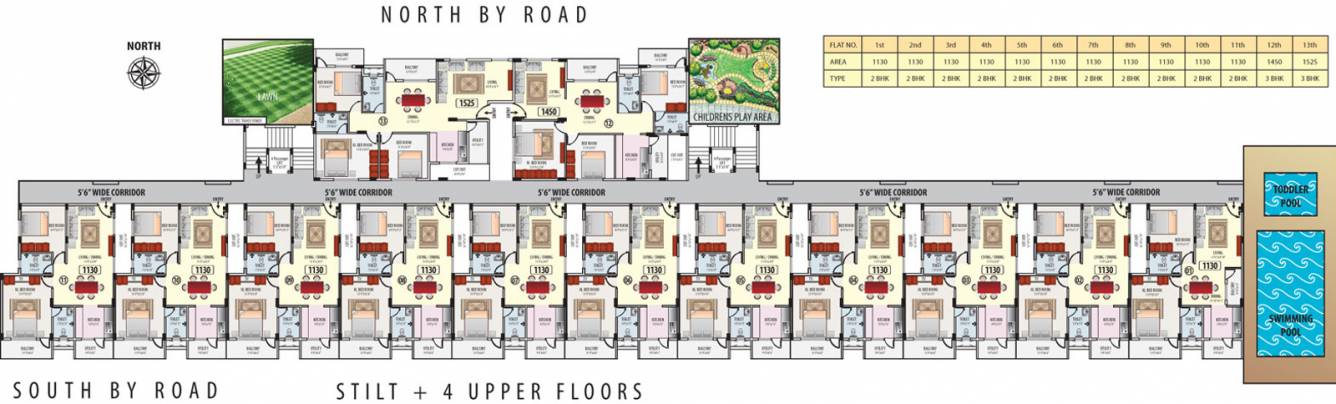  brindavan Images for Cluster Plan of Opera Brindavan