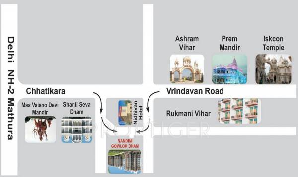 Images for Location Plan of NK Gowlok Dham