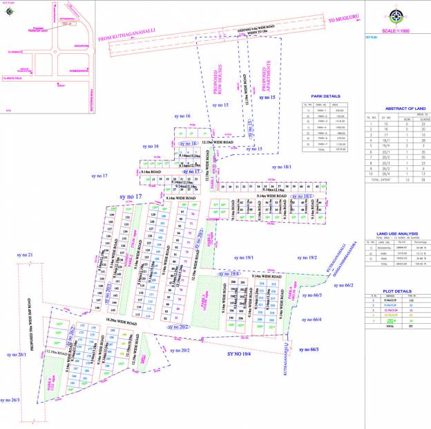 Images for Layout Plan of Pavan Builders And Developers Brundavan