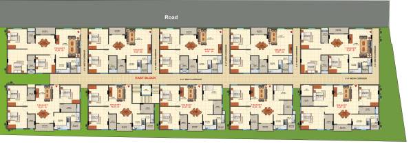 Images for Cluster Plan of Purva Apurva Elite