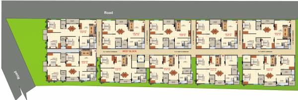 Images for Cluster Plan of Purva Apurva Elite