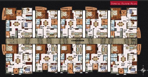 Images for Cluster Plan of S And S Group Sands Paradise