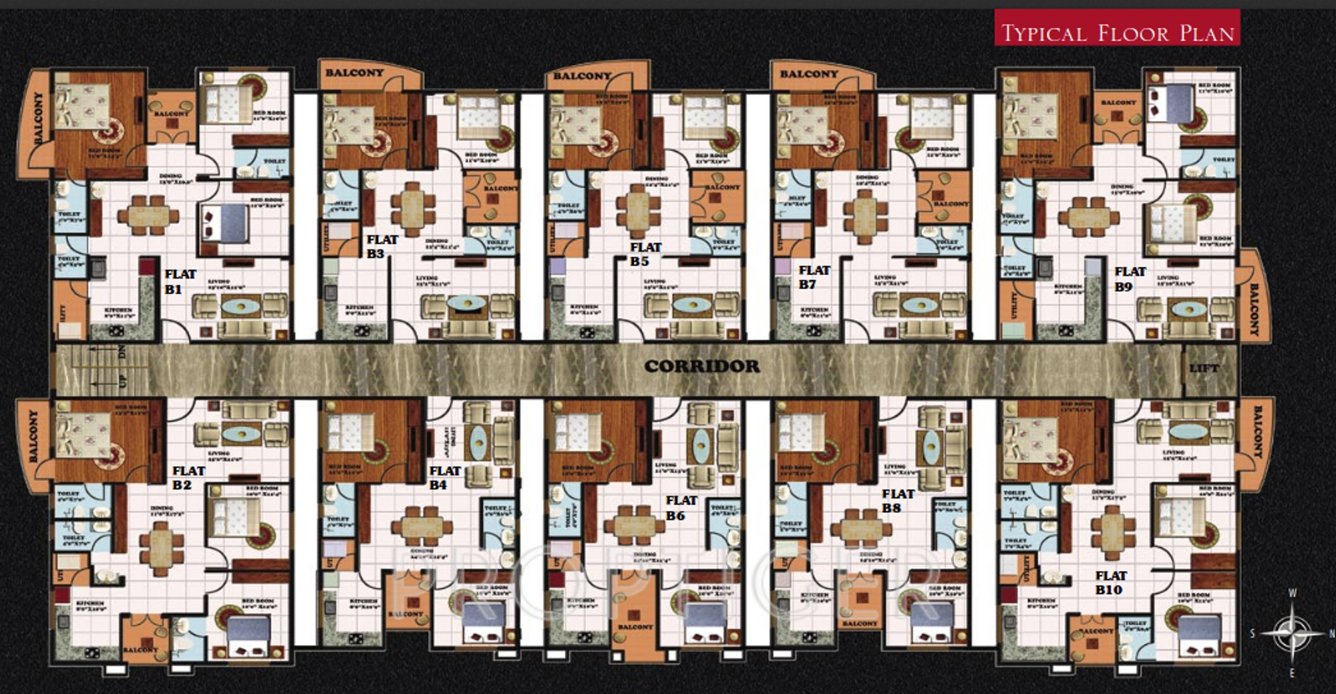 Images for Cluster Plan of S And S Group Sands Paradise