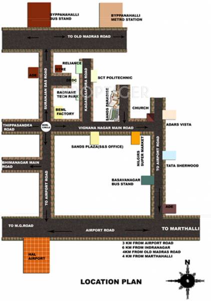 Images for Location Plan of S And S Group Sands Paradise