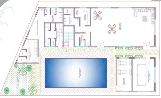  green park villas Master Plan