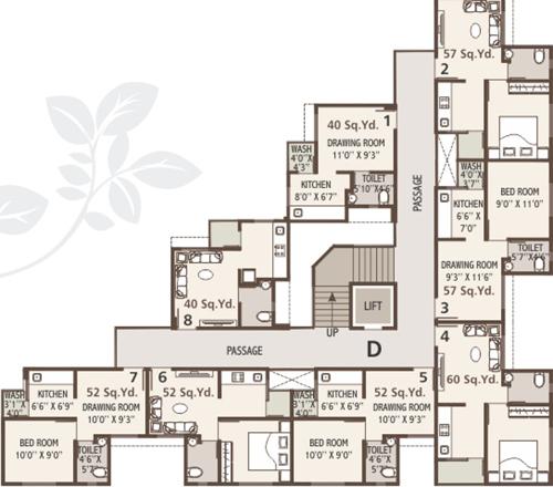 Images for Cluster Plan of Sangani Residency residency Images for Cluster Plan of Sangani Residency
