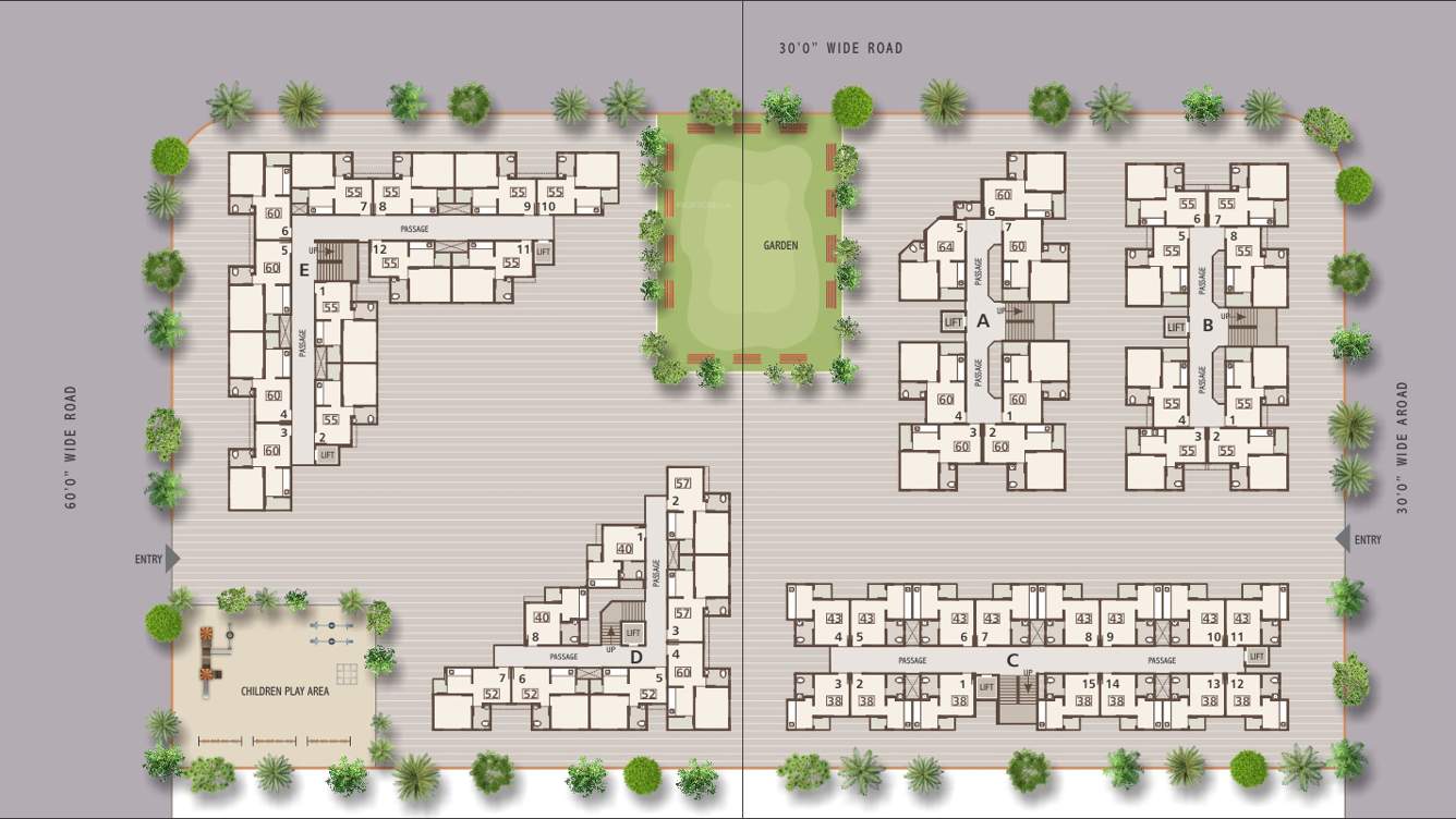 residency Images for Layout Plan of Sangani Residency