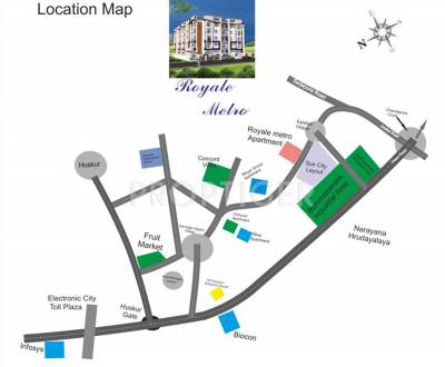 Location Plan royale-group-and-developers metro Location Plan