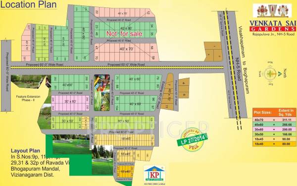 Images for Layout Plan of Kranthi Venkata Sai Gardens