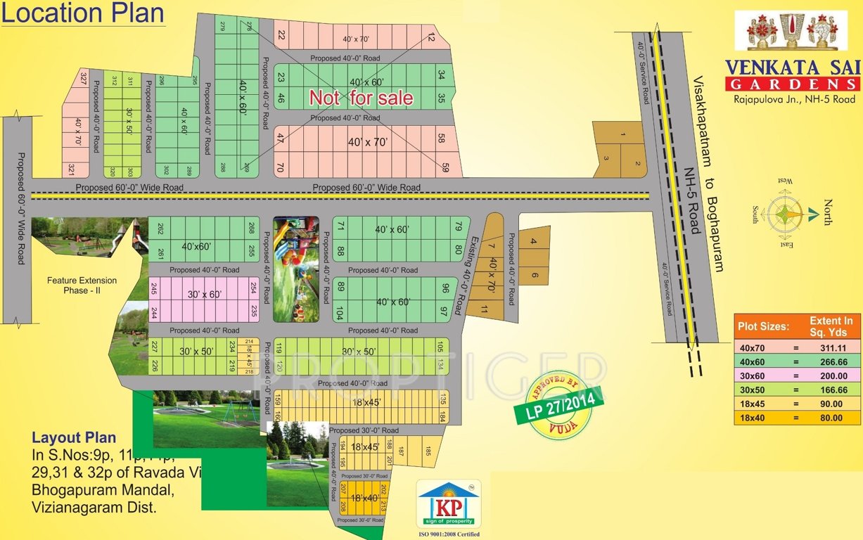 Images for Layout Plan of Kranthi Venkata Sai Gardens