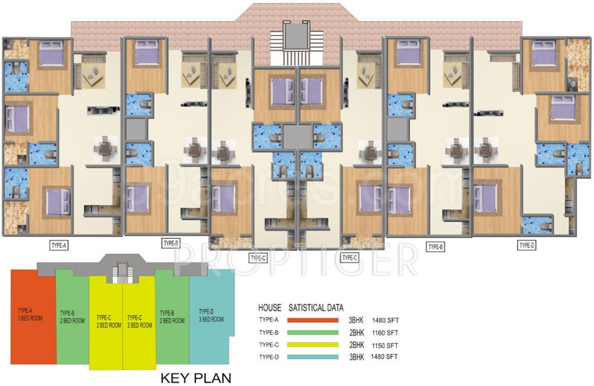 Images for Cluster Plan of Akash Satellite Splendor